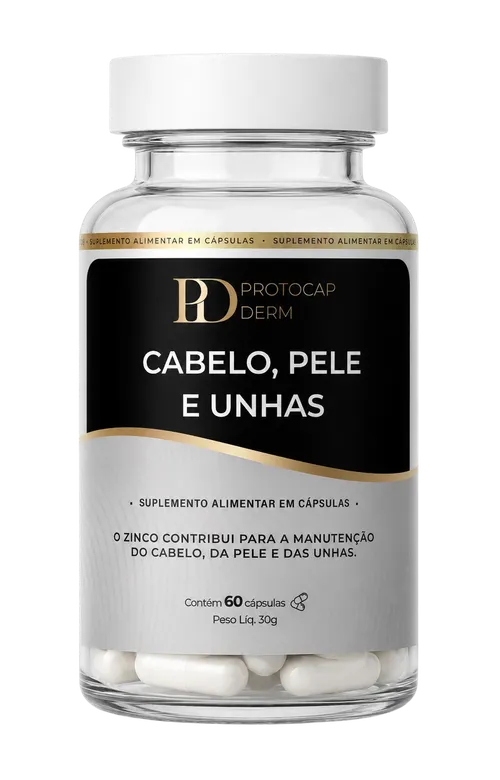ProtoCap Derm Cápsulas Cabelo, Pele e Unhas